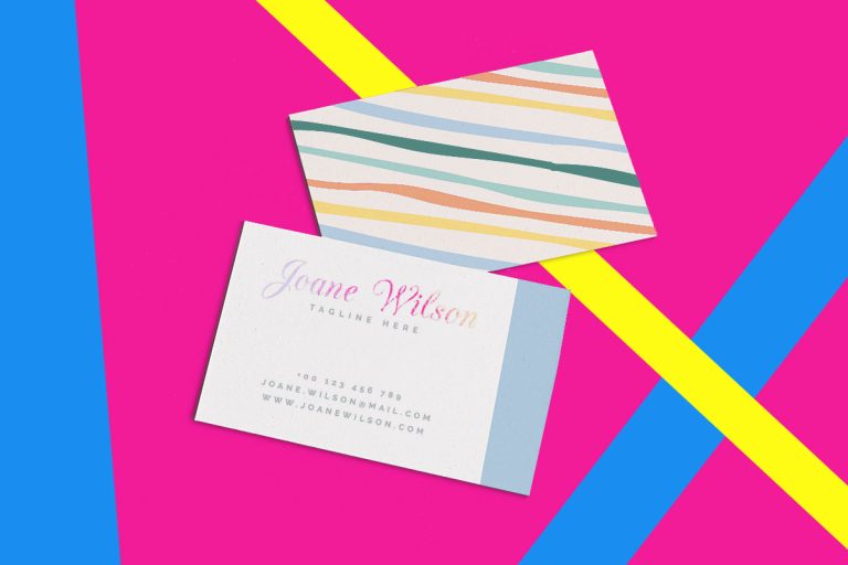 Quality Business Card News Banner