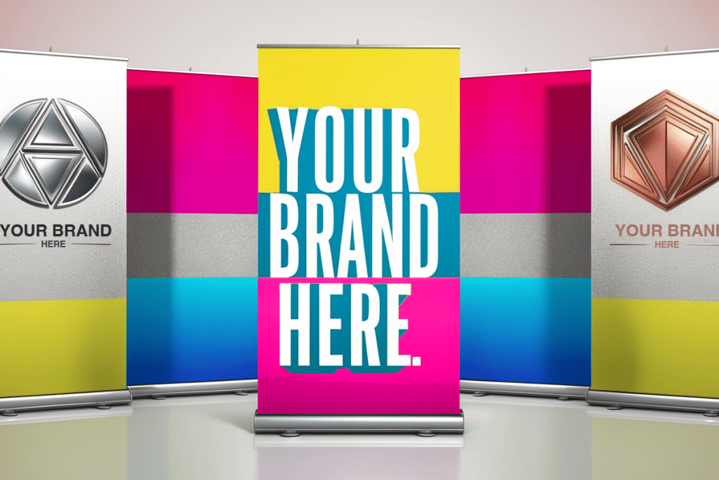 Pull-up banner printing