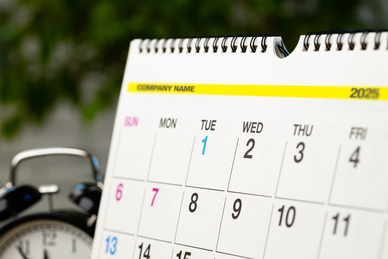 printing tricks, printing, calendar