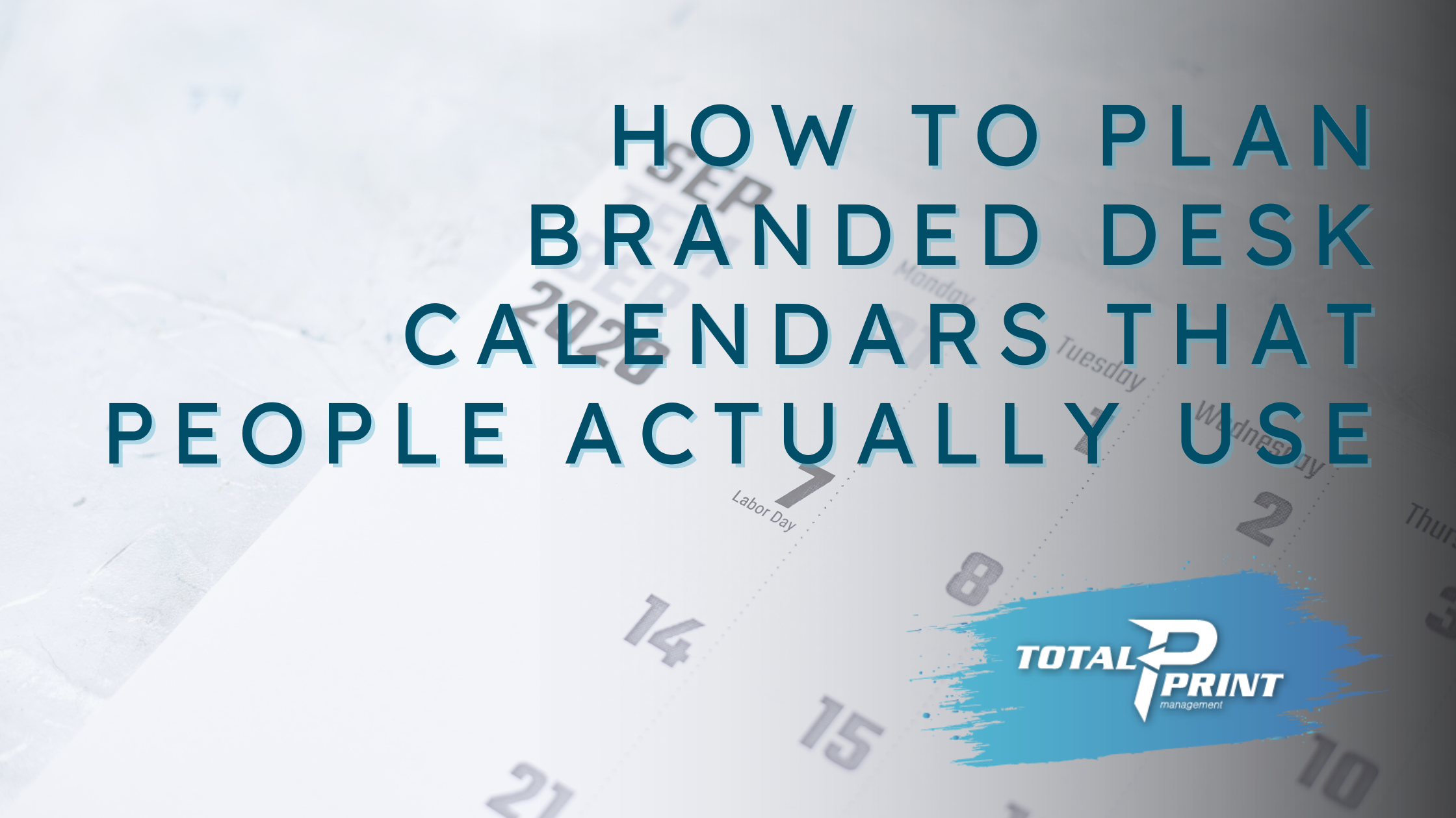 Branded desk calendars Johannesburg – tent calendar on modern workstation