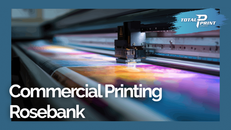 Commercial Printing Rosebank, artwork of a printer
