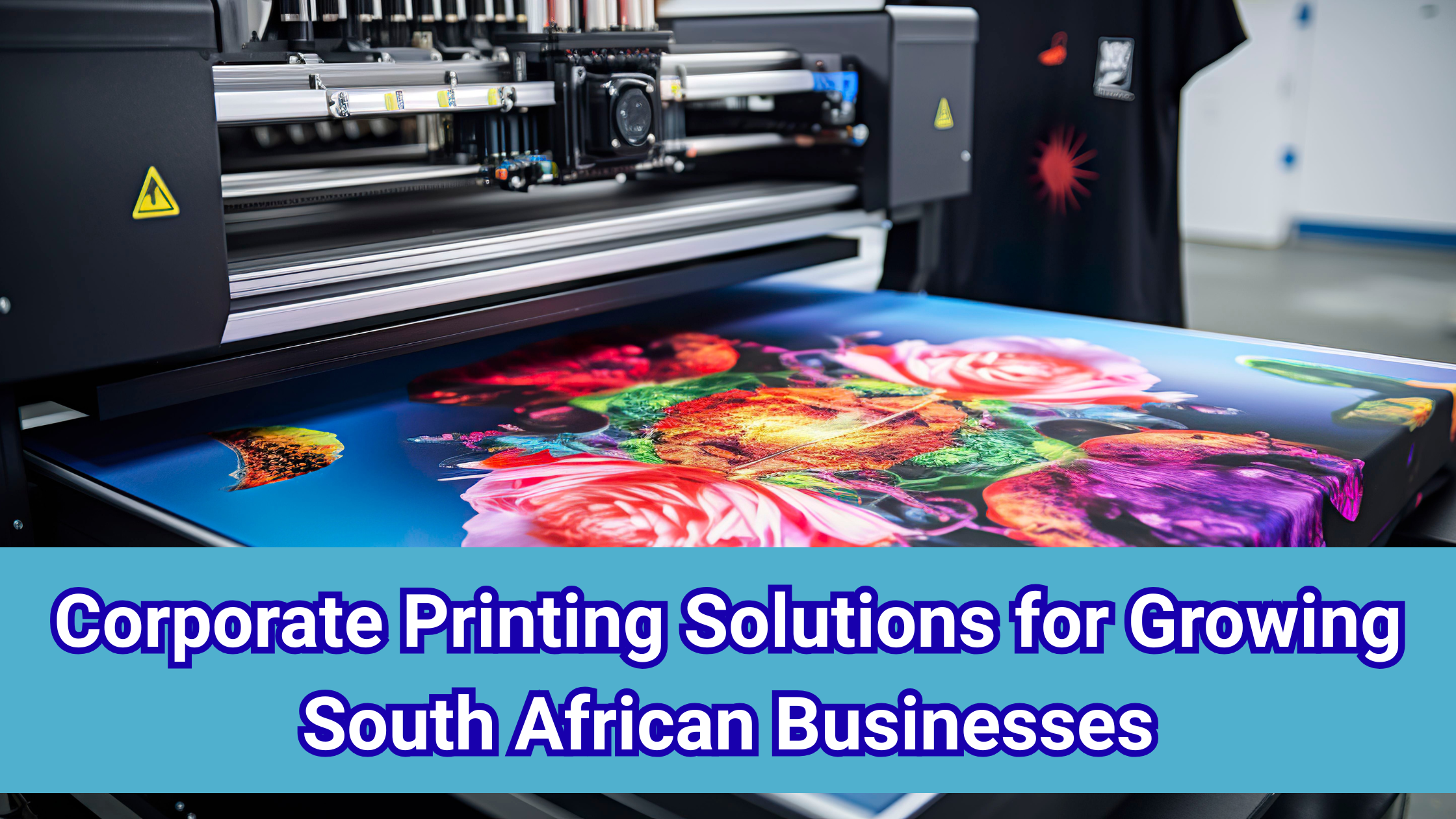 Corporate Printing Solutions for Growing South African Businesses, large scale printer