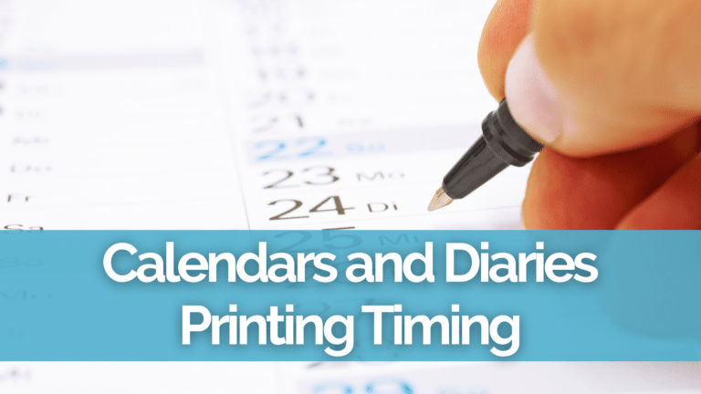 Calendars and Diaries Printing Timing for South African Businesses
